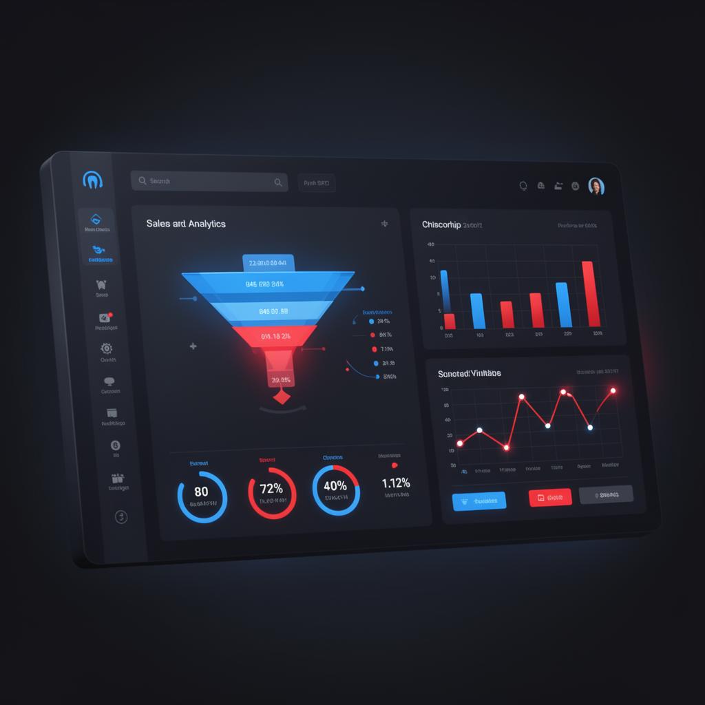 Dashboard CRM e indicadores de performance